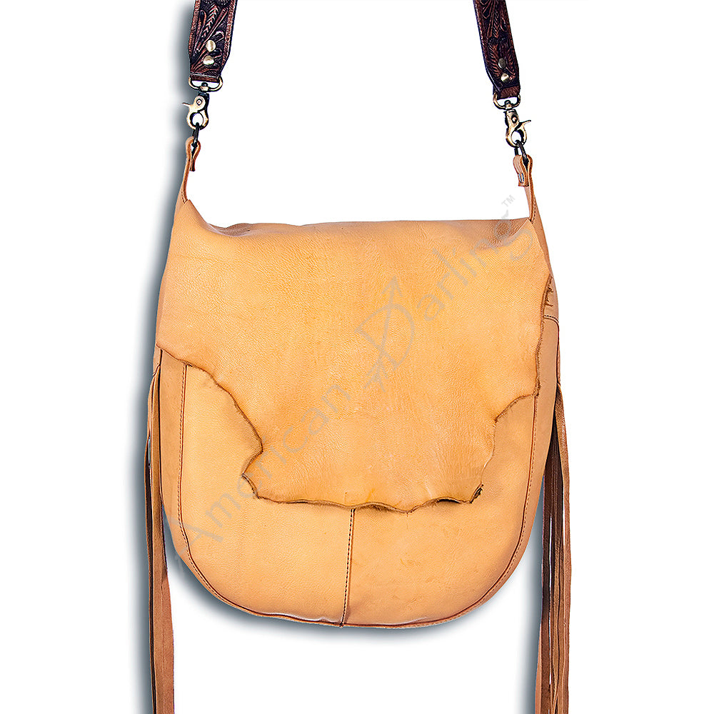 American Darling Genuine Leather Messenger Bag