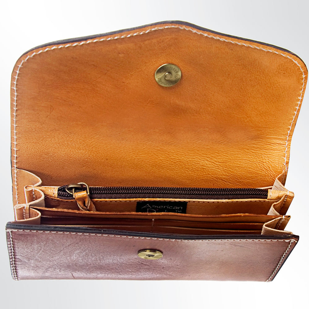 American Darling Hand Tooled Genuine Leather