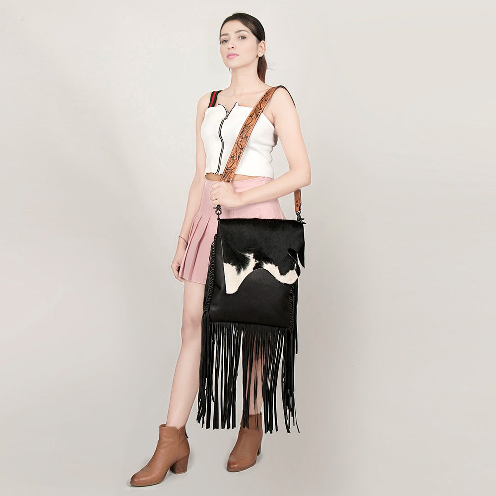 American Darling Crossbody Hair-On Genuine Leather