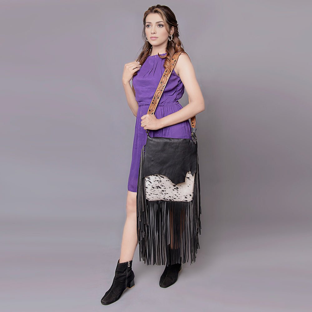 American Darling Crossbody Hair-On Genuine Leather