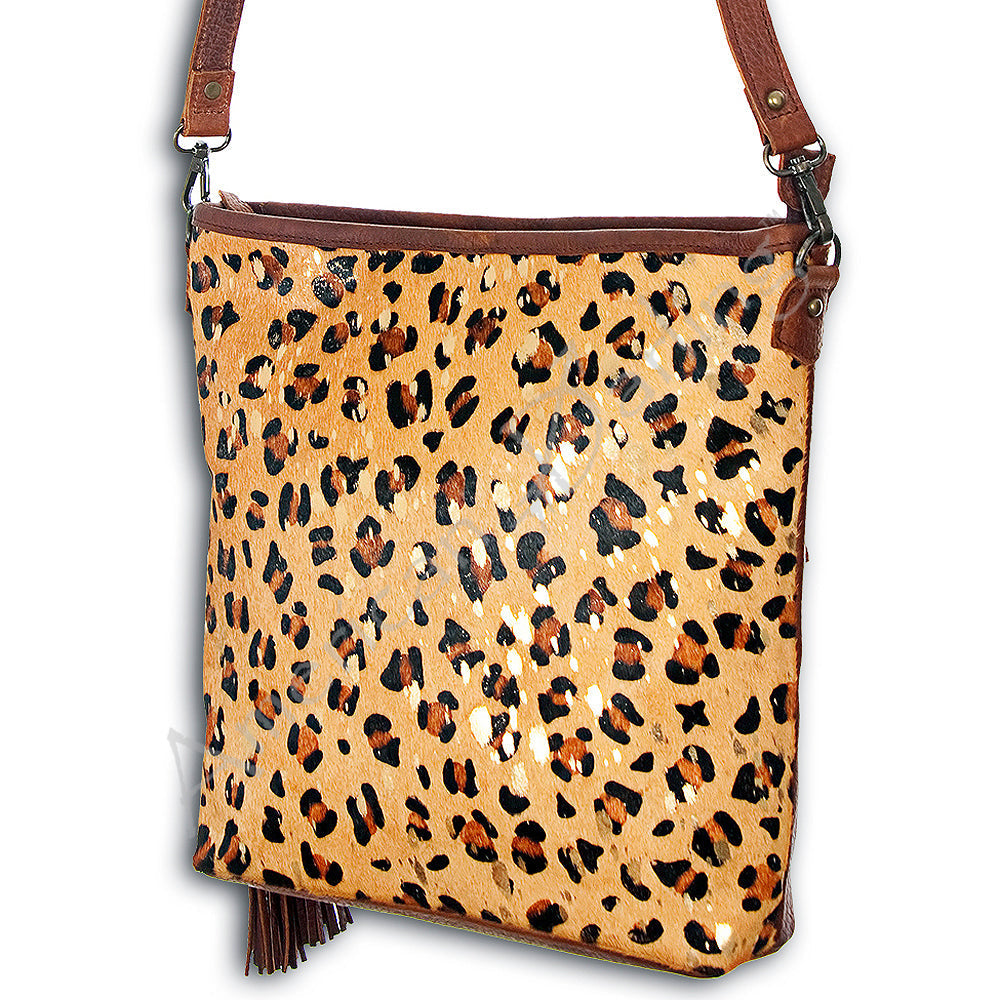 American Darling Small Crossbody Hair-On Genuine Leather