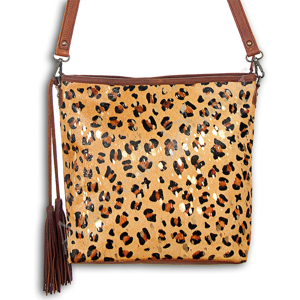 American Darling Small Crossbody Hair-On Genuine Leather