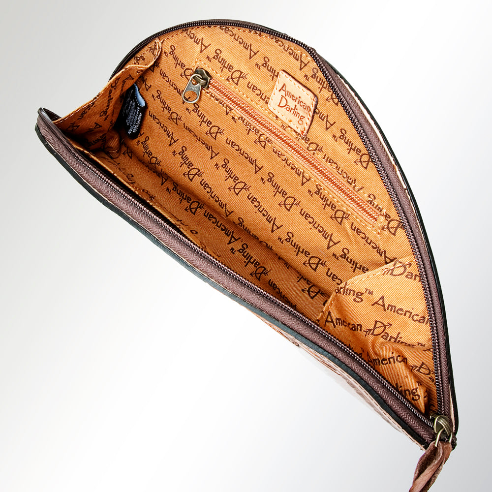 American Darling Taco Hand Tooled Genuine Leather