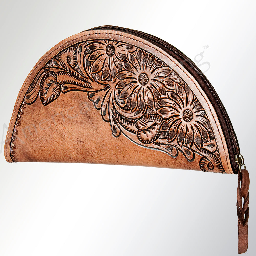 American Darling Taco Hand Tooled Genuine Leather