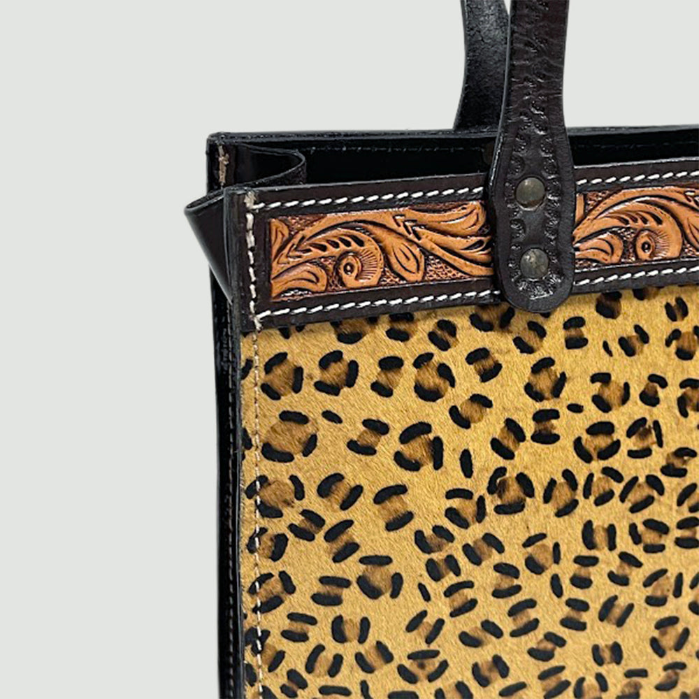 American Darling Hair-On Leather Crossbody Bag