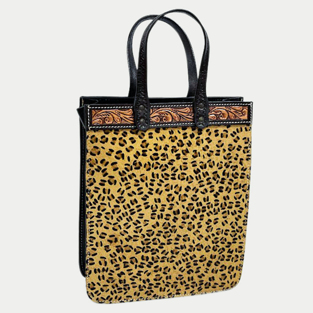 American Darling Hair-On Leather Crossbody Bag