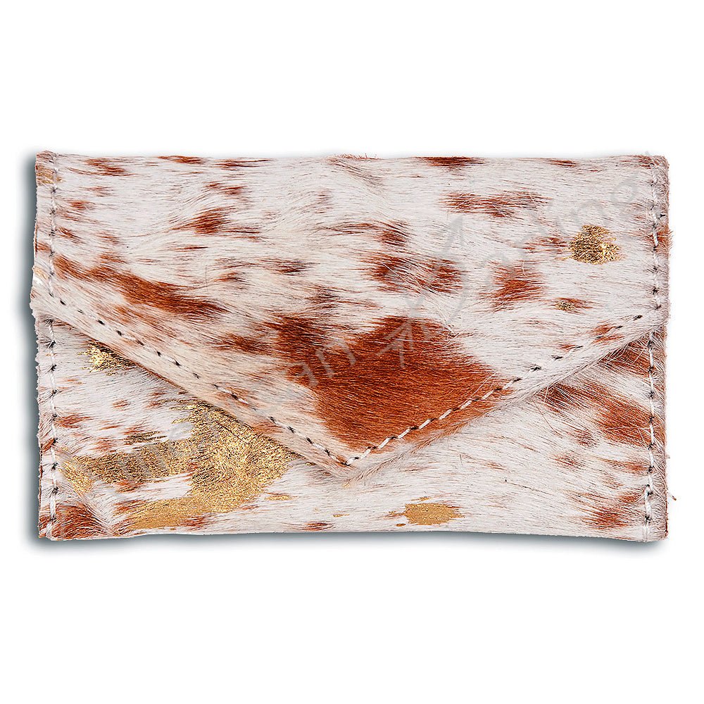 American Darling Coin Purse Hair-On Genuine Leather