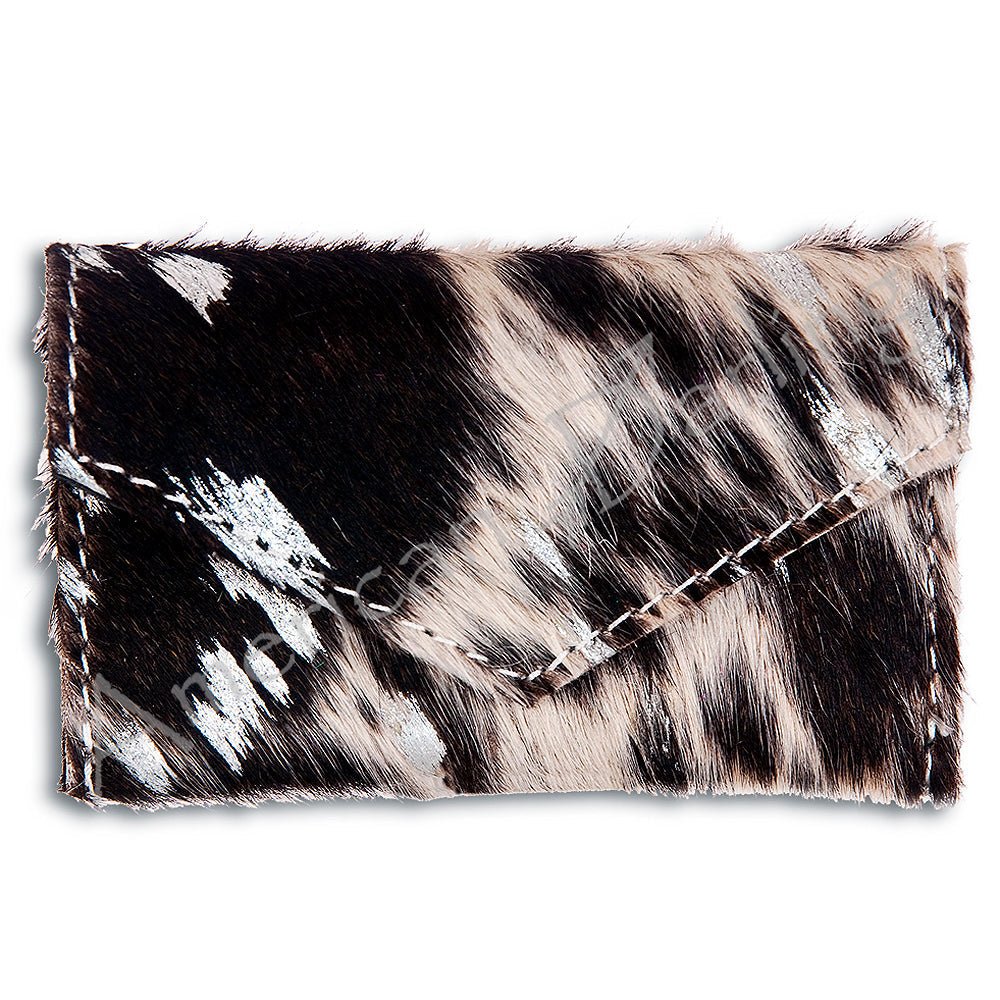 American Darling Coin Purse Hair-On Genuine Leather