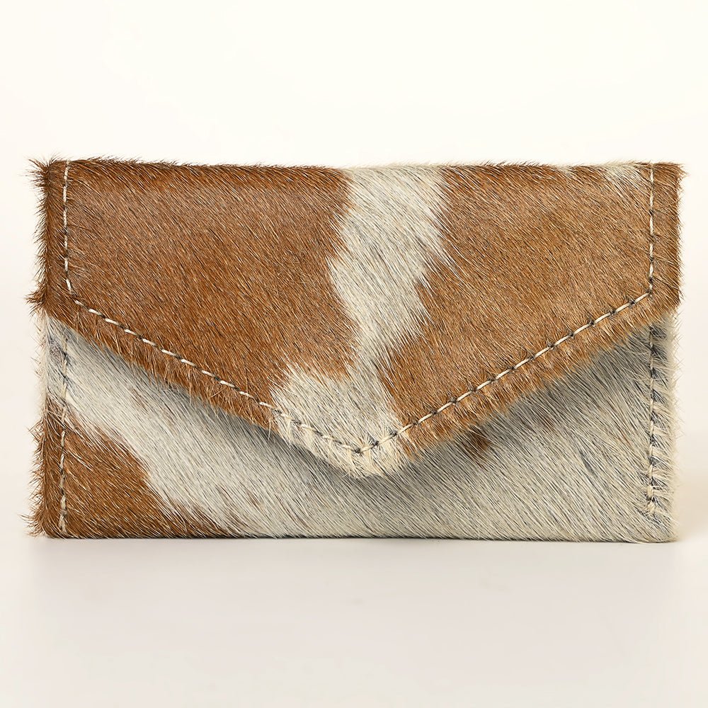 American Darling Coin Purse Hair-On Genuine Leather