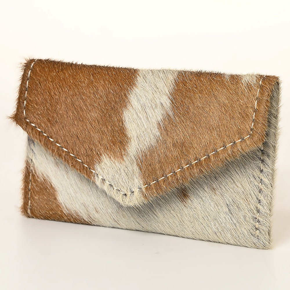 American Darling Coin Purse Hair-On Genuine Leather
