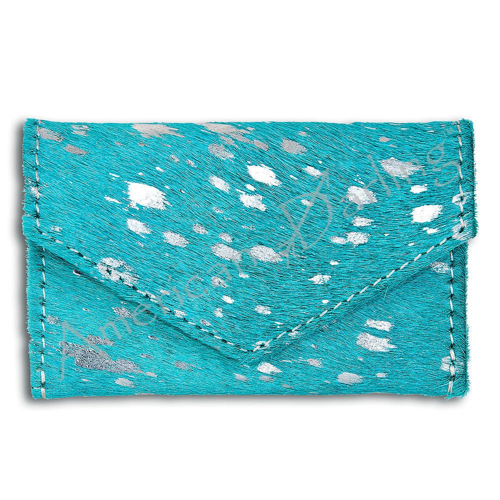 American Darling Coin Purse Hair-On Genuine Leather