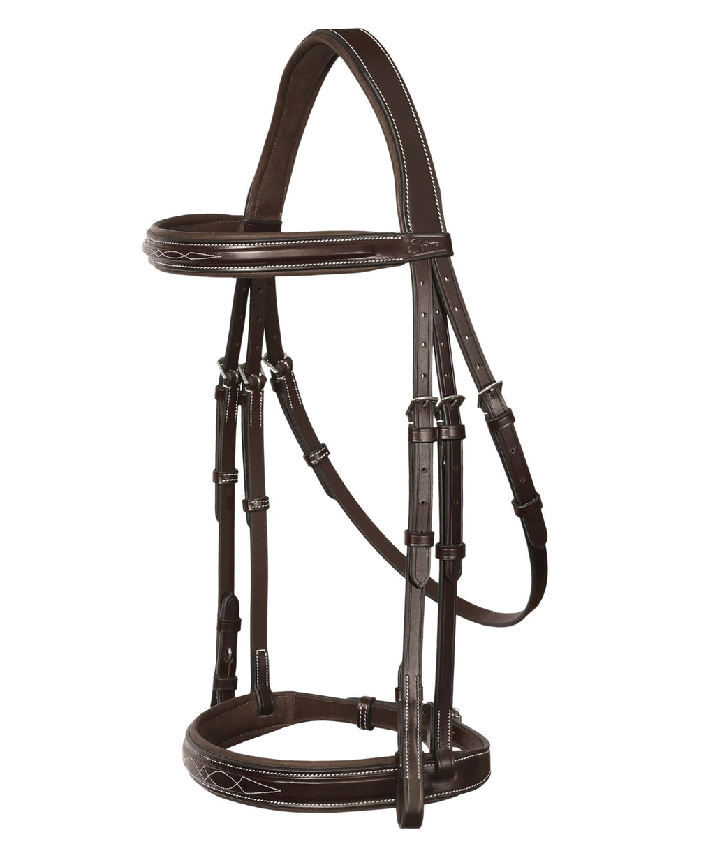 ExionPro 'Hercules' Padded Hunter Bridle with Reins by Bridles & Reins