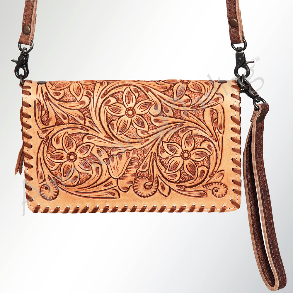American Darling Organizer Saddle Blanket Genuine Leather Western Women Bag Handbag Purse | for Cute Travel