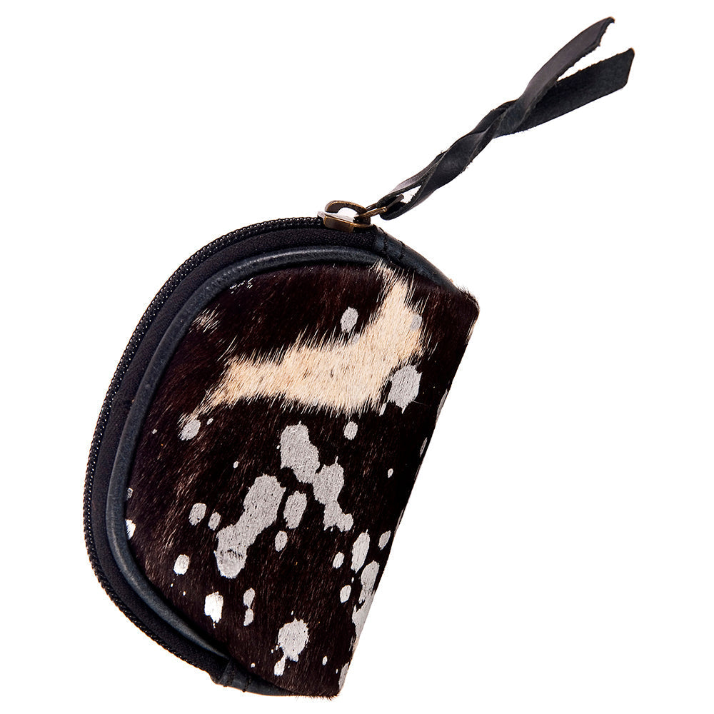 American Darling Coin Purse Hair-On Genuine Leather
