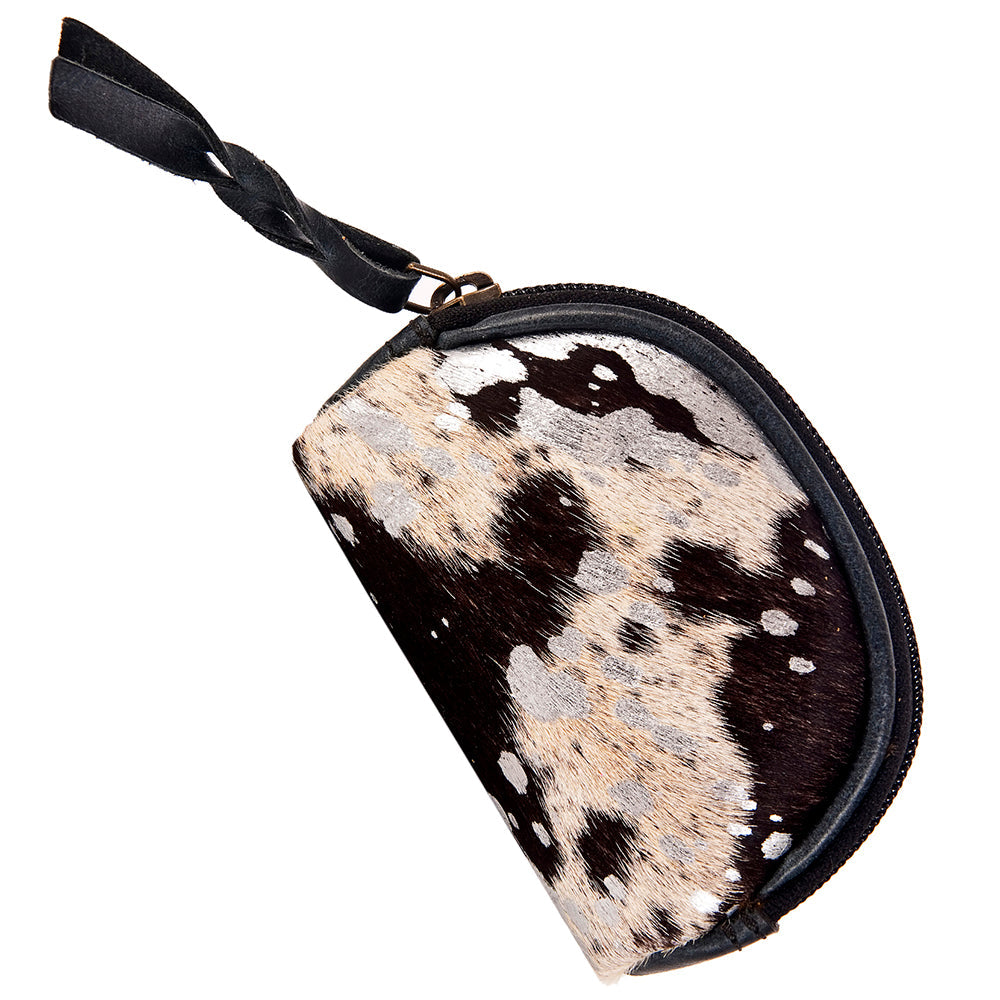 American Darling Coin Purse Hair-On Genuine Leather