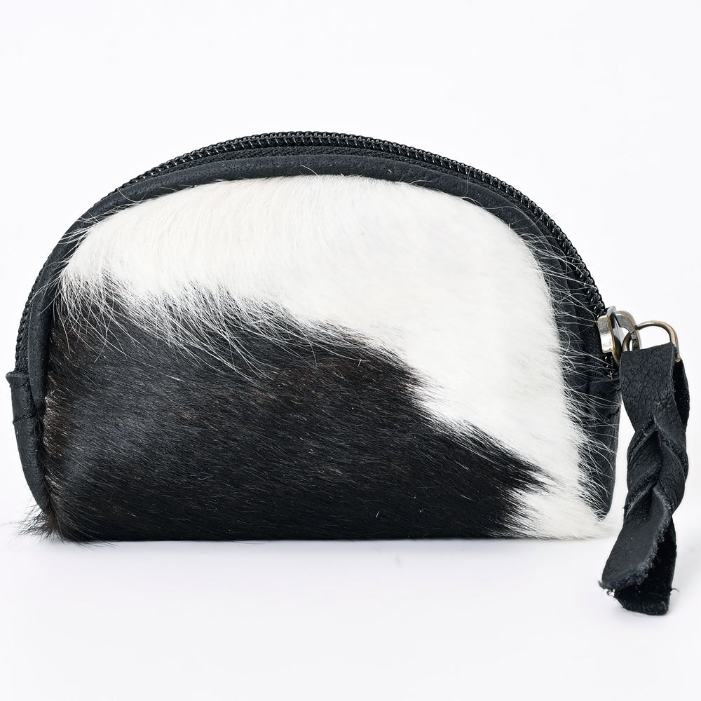 American Darling Coin Purse Hair-On Genuine Leather