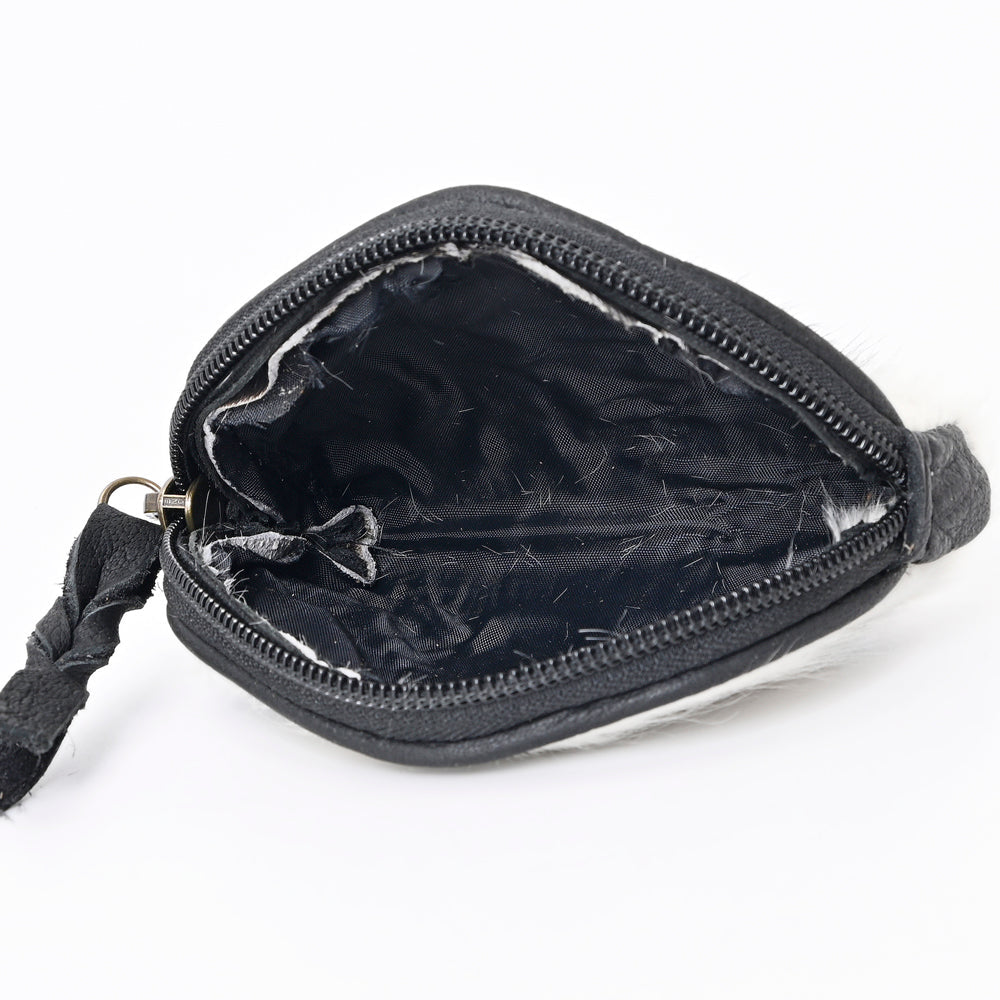 American Darling Coin Purse Hair-On Genuine Leather
