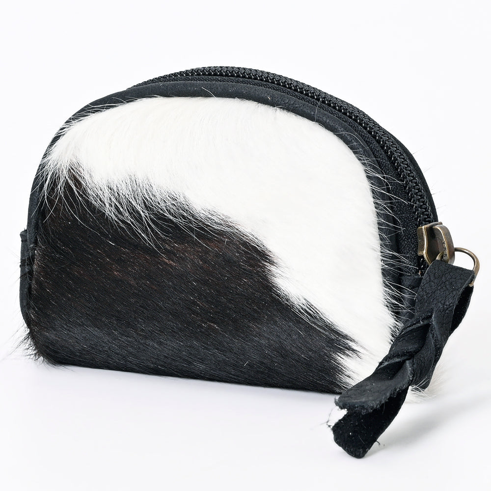 American Darling Coin Purse Hair-On Genuine Leather