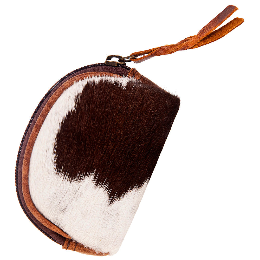 American Darling Coin Purse Hair-On Genuine Leather