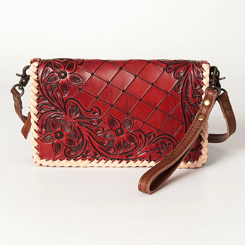 American Darling Organizer Saddle Blanket Genuine Leather Western Women Bag Handbag Purse | for Cute Travel