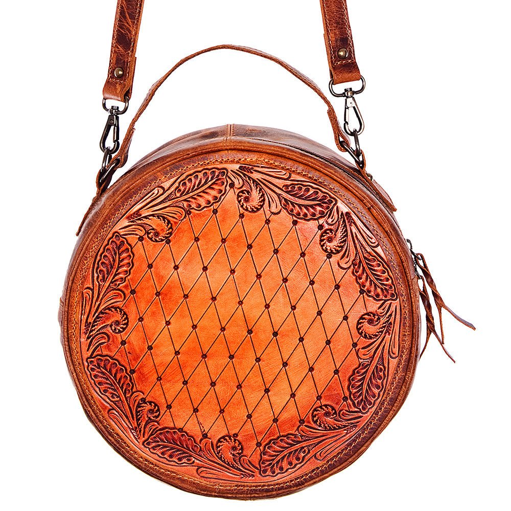 American Darling Hand Tooled Genuine Leather
