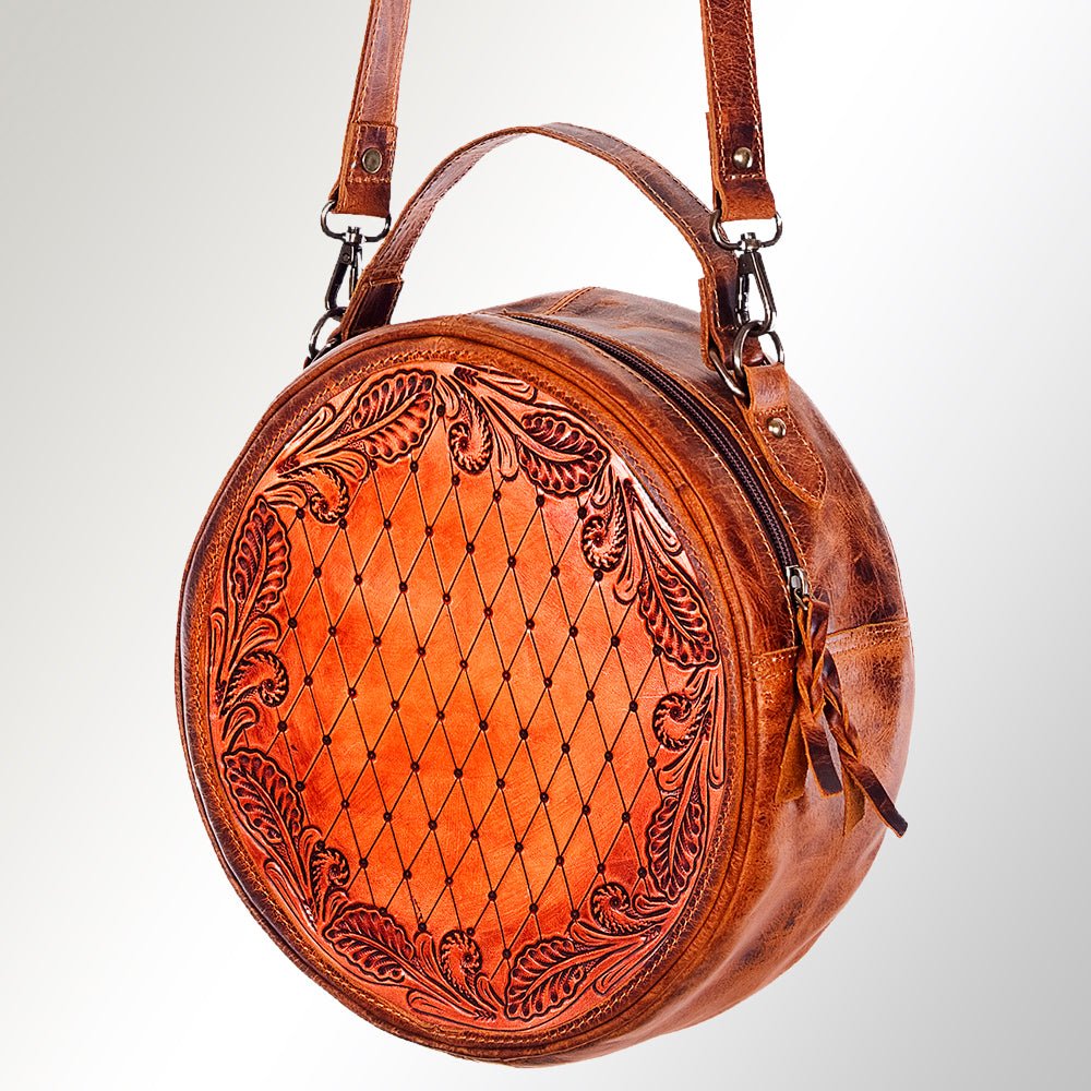American Darling Hand Tooled Genuine Leather