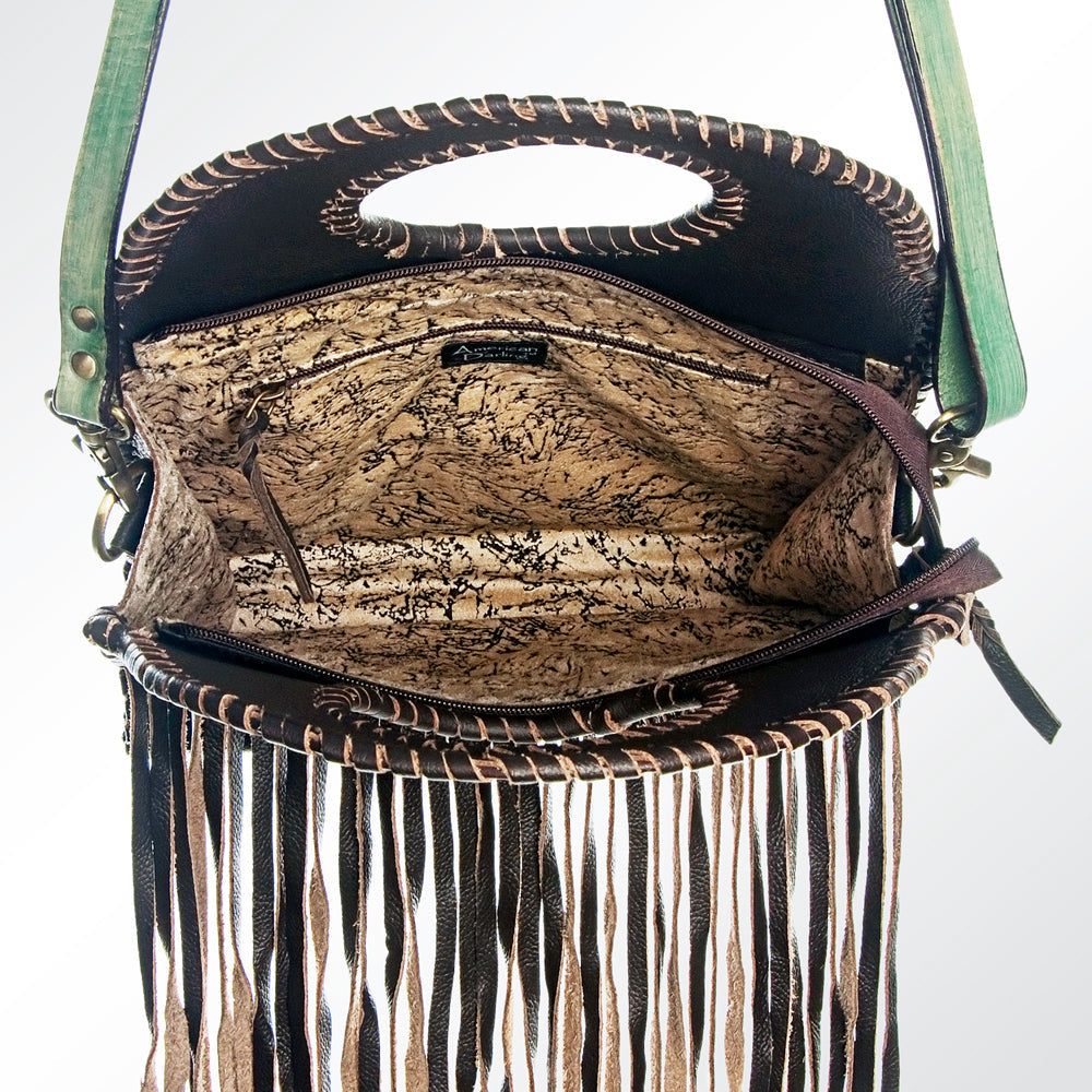 American Darling Hand-Tooled Genuine Leather Clutch