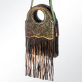 American Darling Hand-Tooled Genuine Leather Clutch