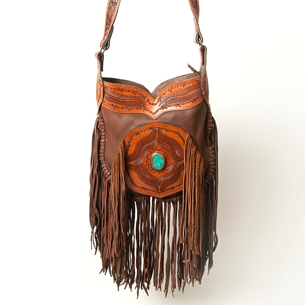 American Darling Crossbody Hand Tooled Genuine Leather Western Women Bag Handbag Purse | for Cute
