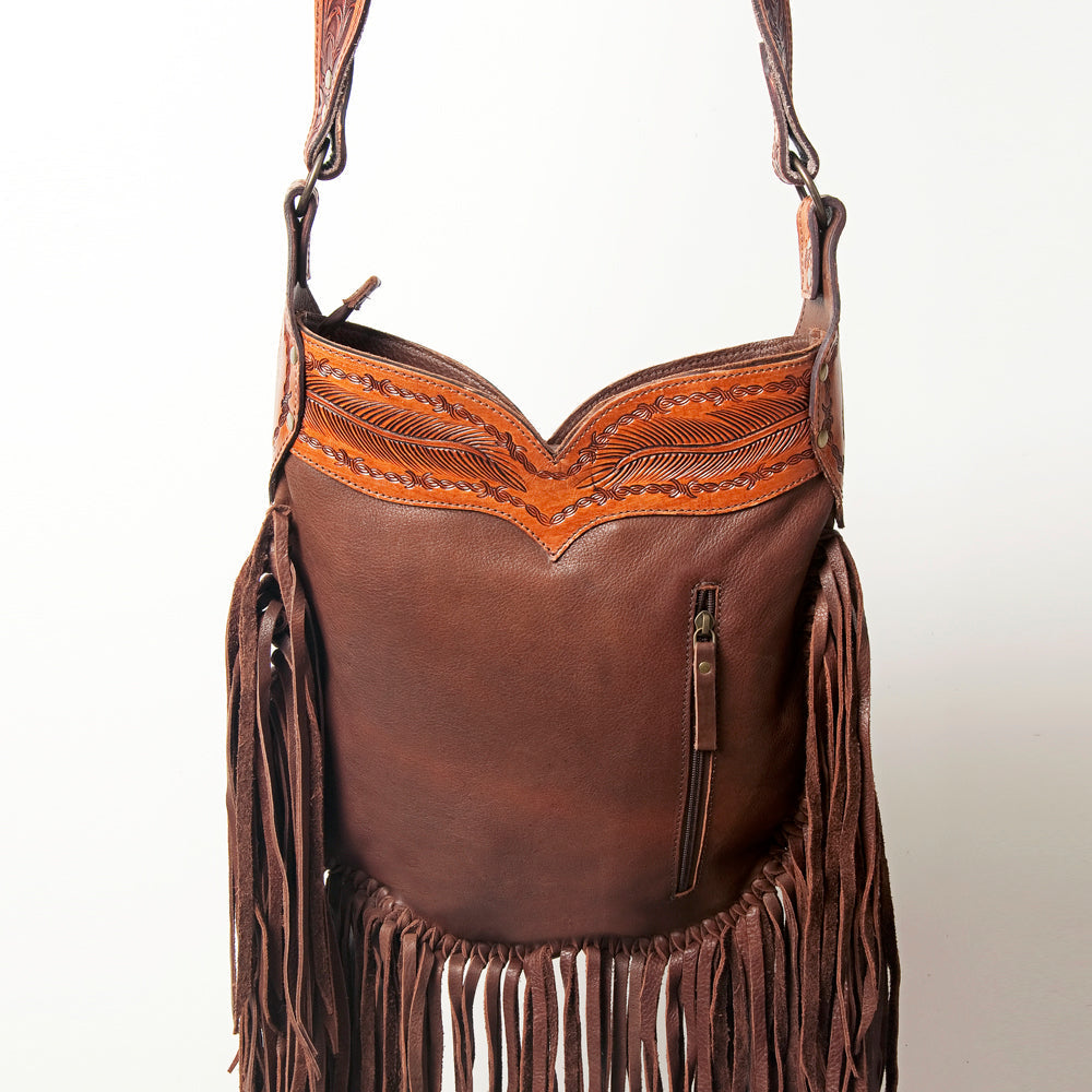 American Darling Crossbody Hand Tooled Genuine Leather Western Women Bag Handbag Purse | for Cute