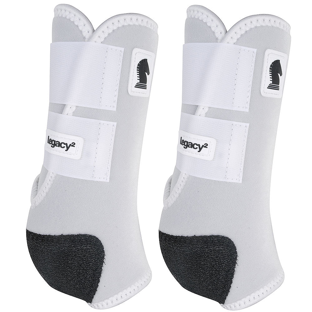 Small Classic Equine Legacy2 Support Boot Front White