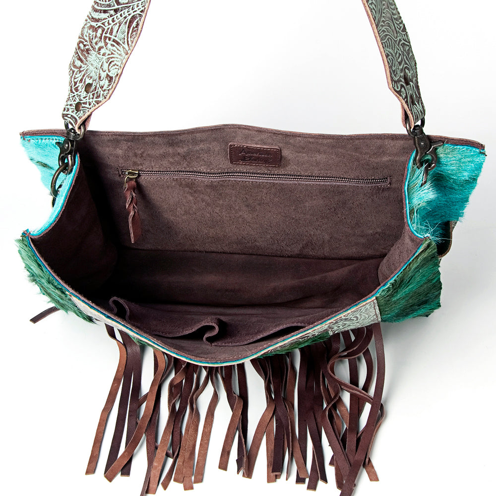 American Darling Hand-Tooled Genuine Leather Tote