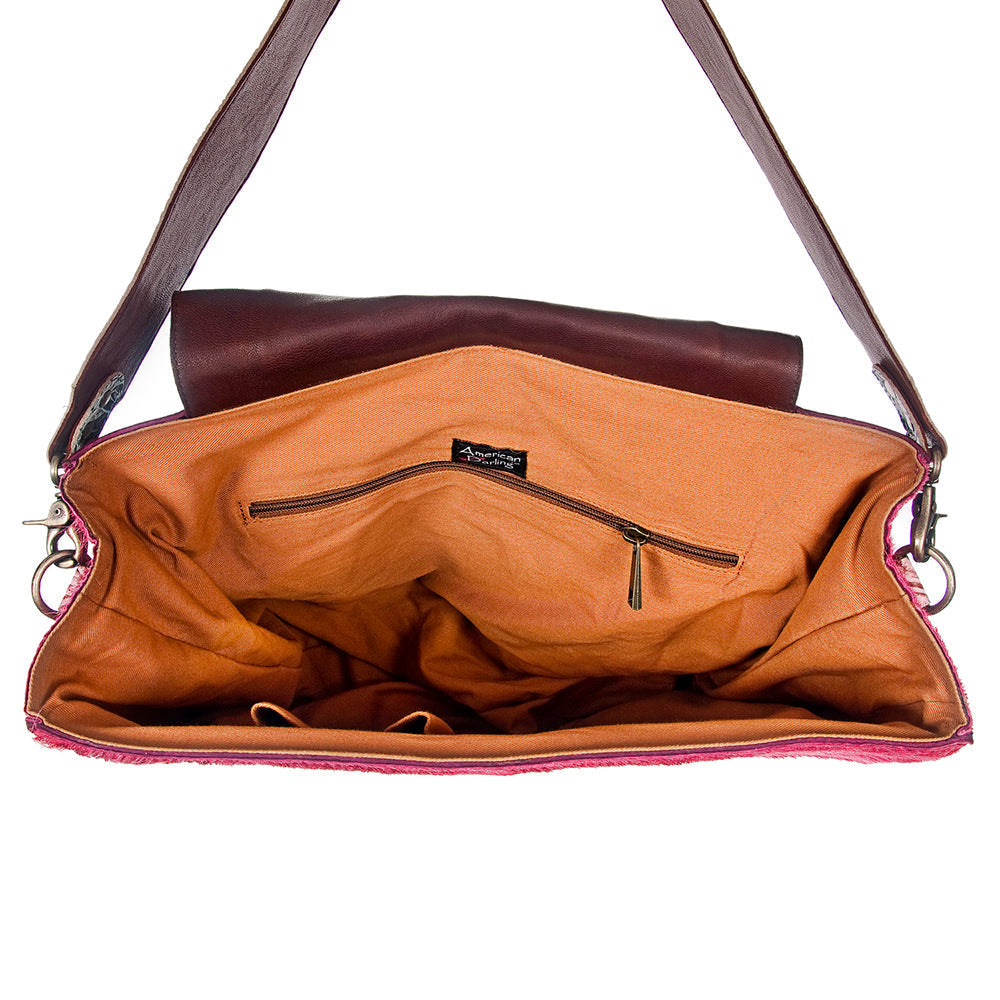 American Darling Hand-Tooled Genuine Leather Tote