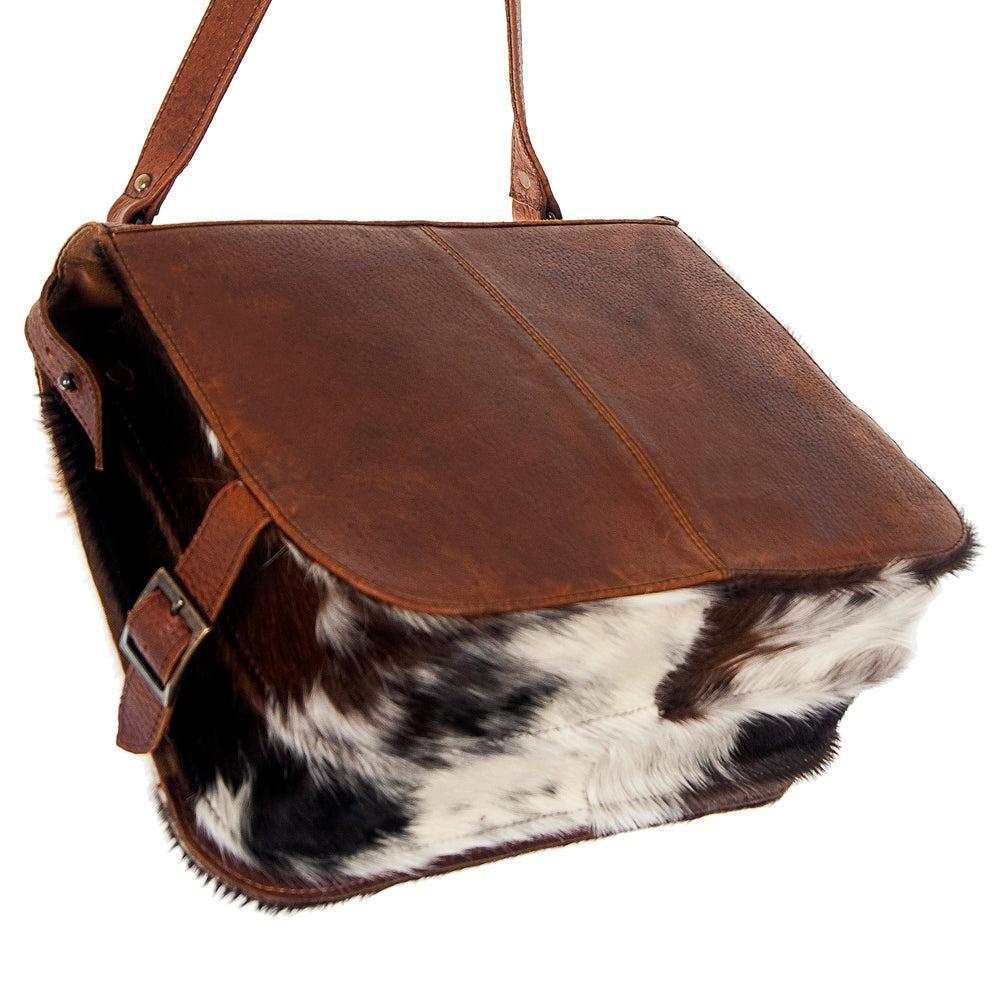 American Darling Hair-On Genuine Leather Small Crossbody Bag