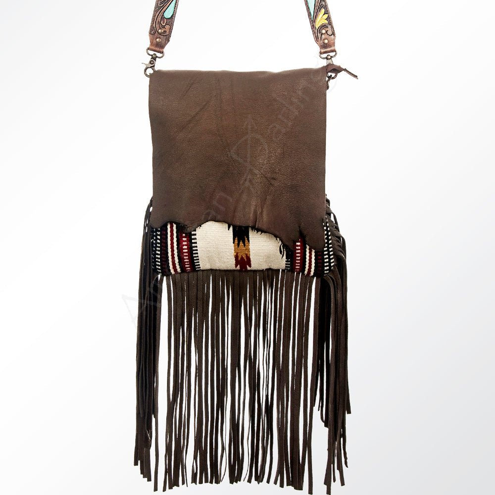 American Darling Messenger Saddle Blanket Genuine Leather