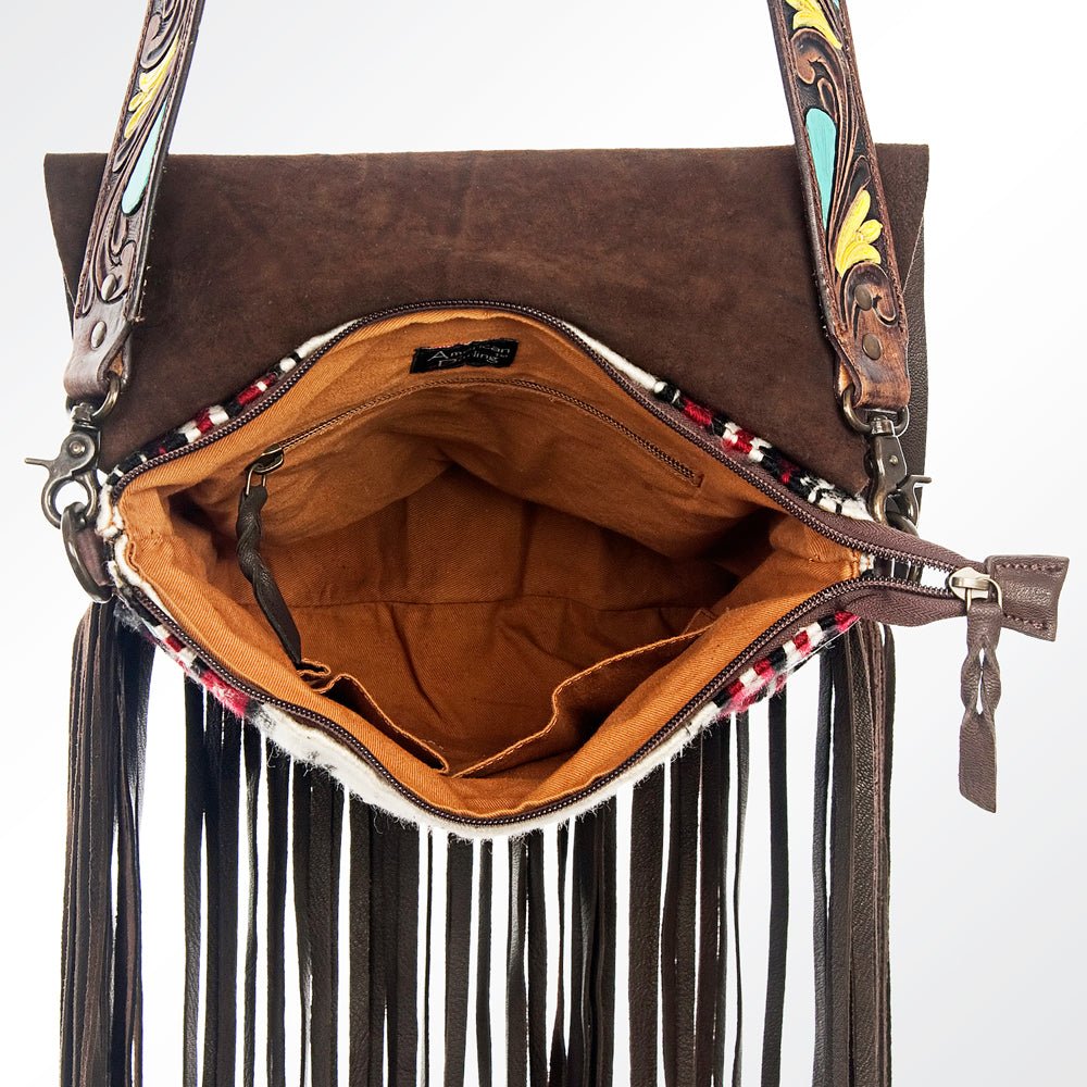 American Darling Messenger Saddle Blanket Genuine Leather