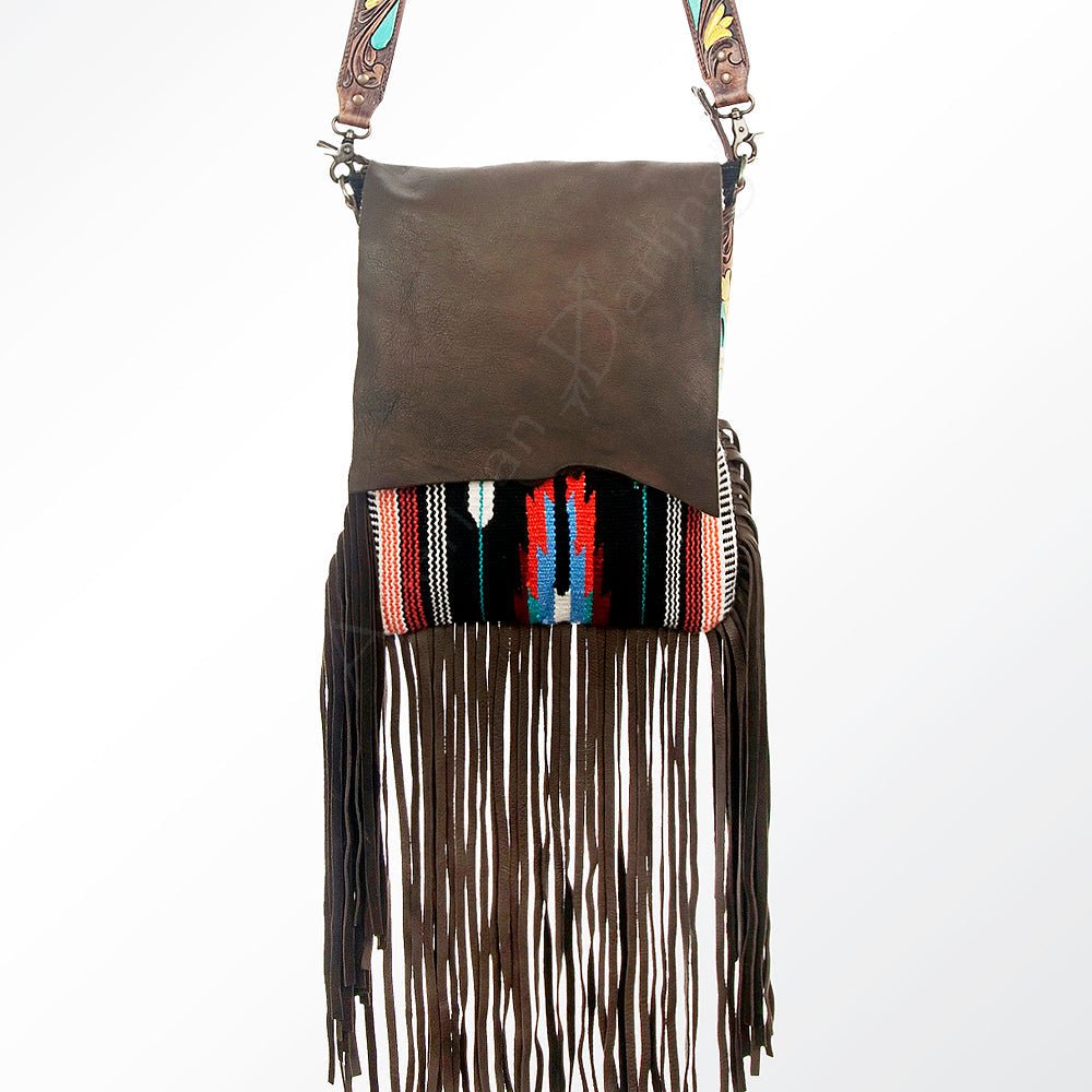 American Darling Messenger Saddle Blanket Genuine Leather