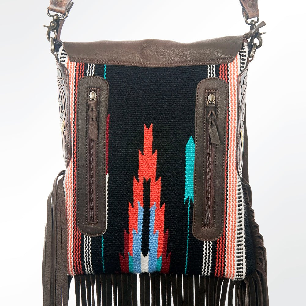 American Darling Messenger Saddle Blanket Genuine Leather