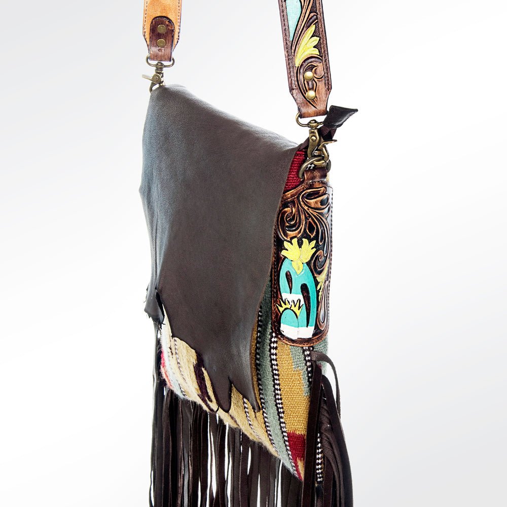 American Darling Messenger Saddle Blanket Genuine Leather
