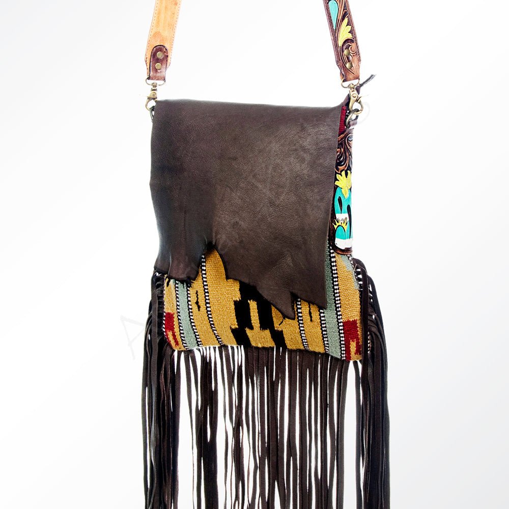 American Darling Messenger Saddle Blanket Genuine Leather