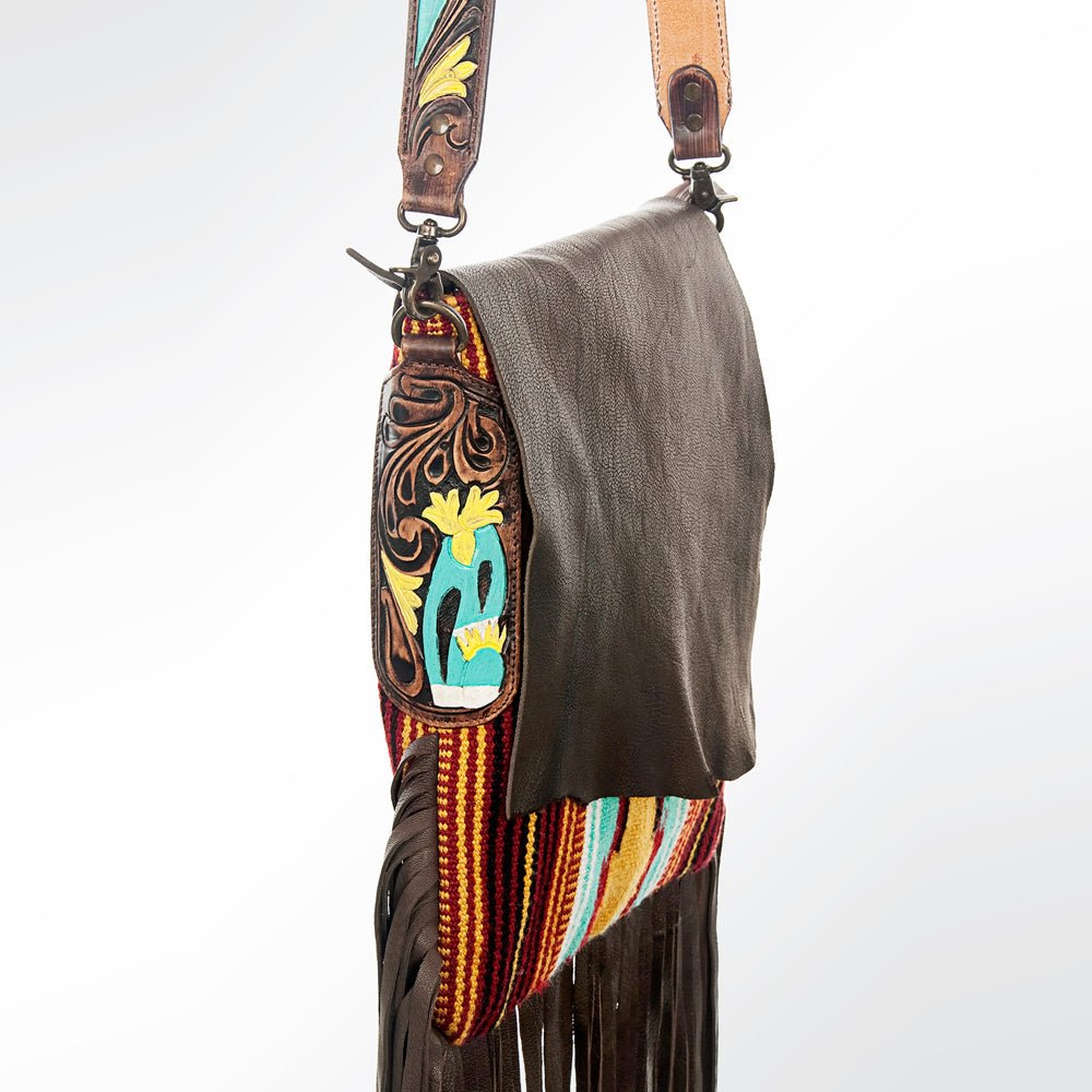 American Darling Messenger Saddle Blanket Genuine Leather