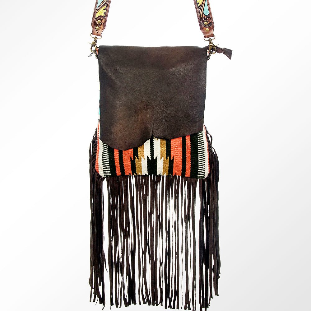 American Darling Messenger Saddle Blanket Genuine Leather