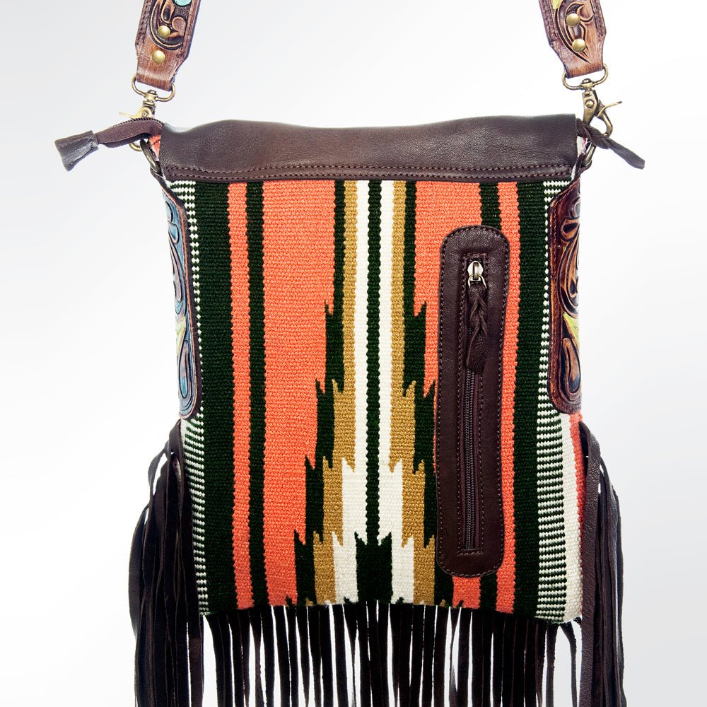 American Darling Messenger Saddle Blanket Genuine Leather