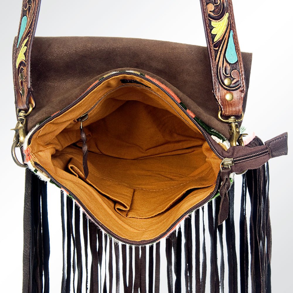 American Darling Messenger Saddle Blanket Genuine Leather