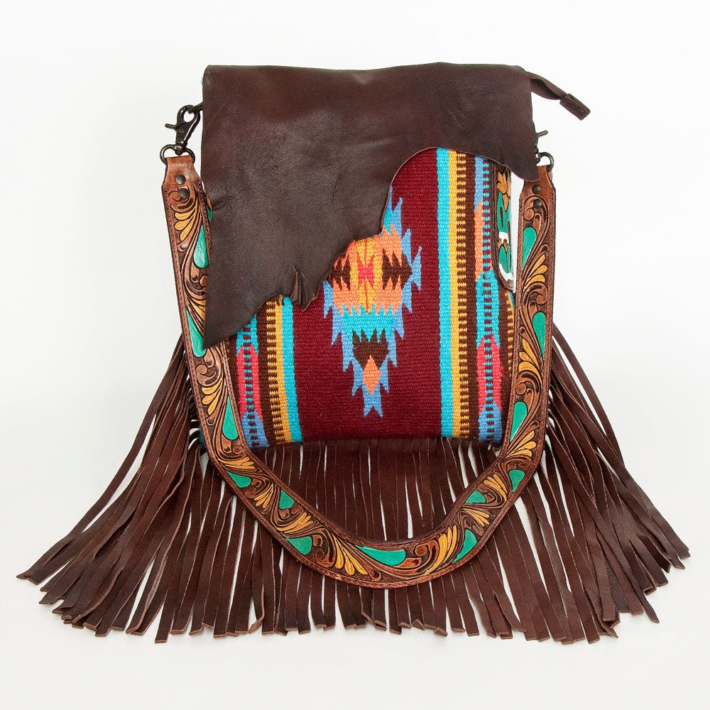 American Darling Messenger Saddle Blanket Genuine Leather
