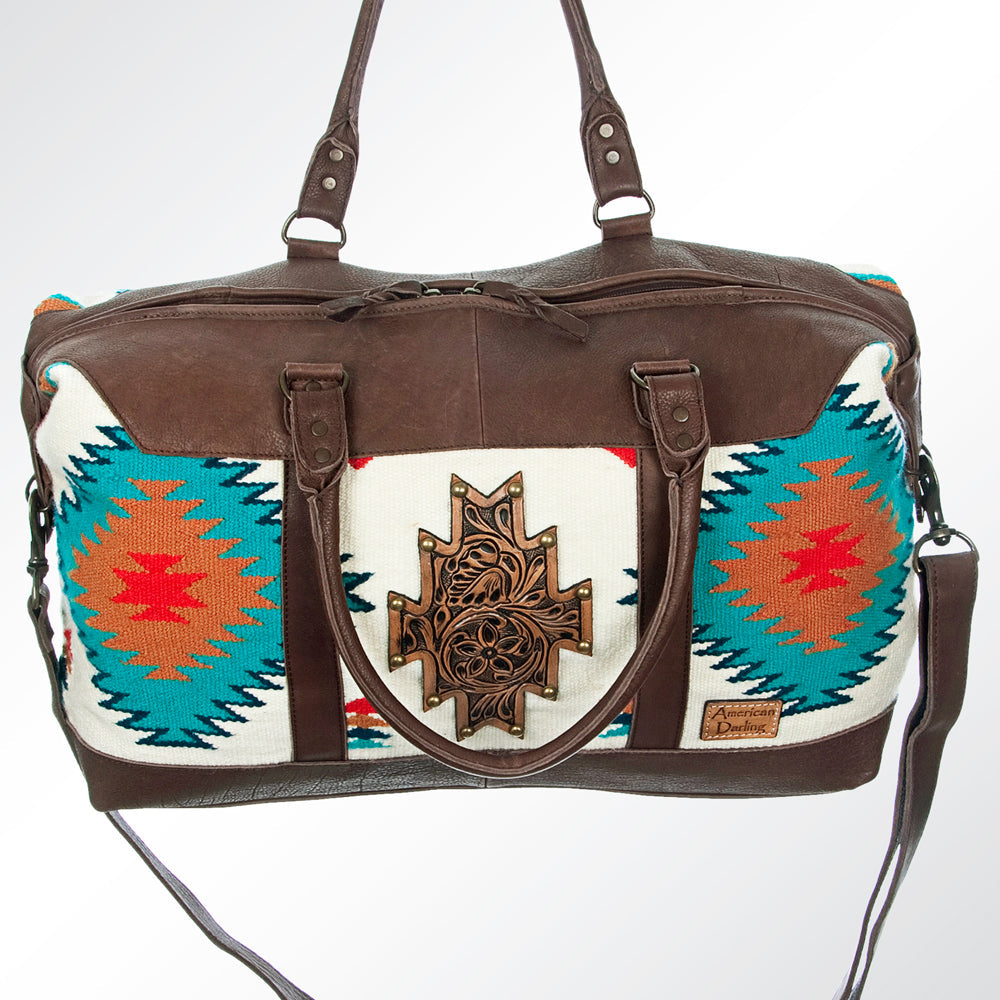American Darling Duffel Saddle Blanket Genuine Leather
