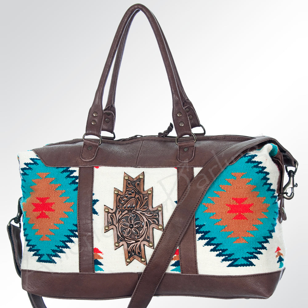 American Darling Duffel Saddle Blanket Genuine Leather