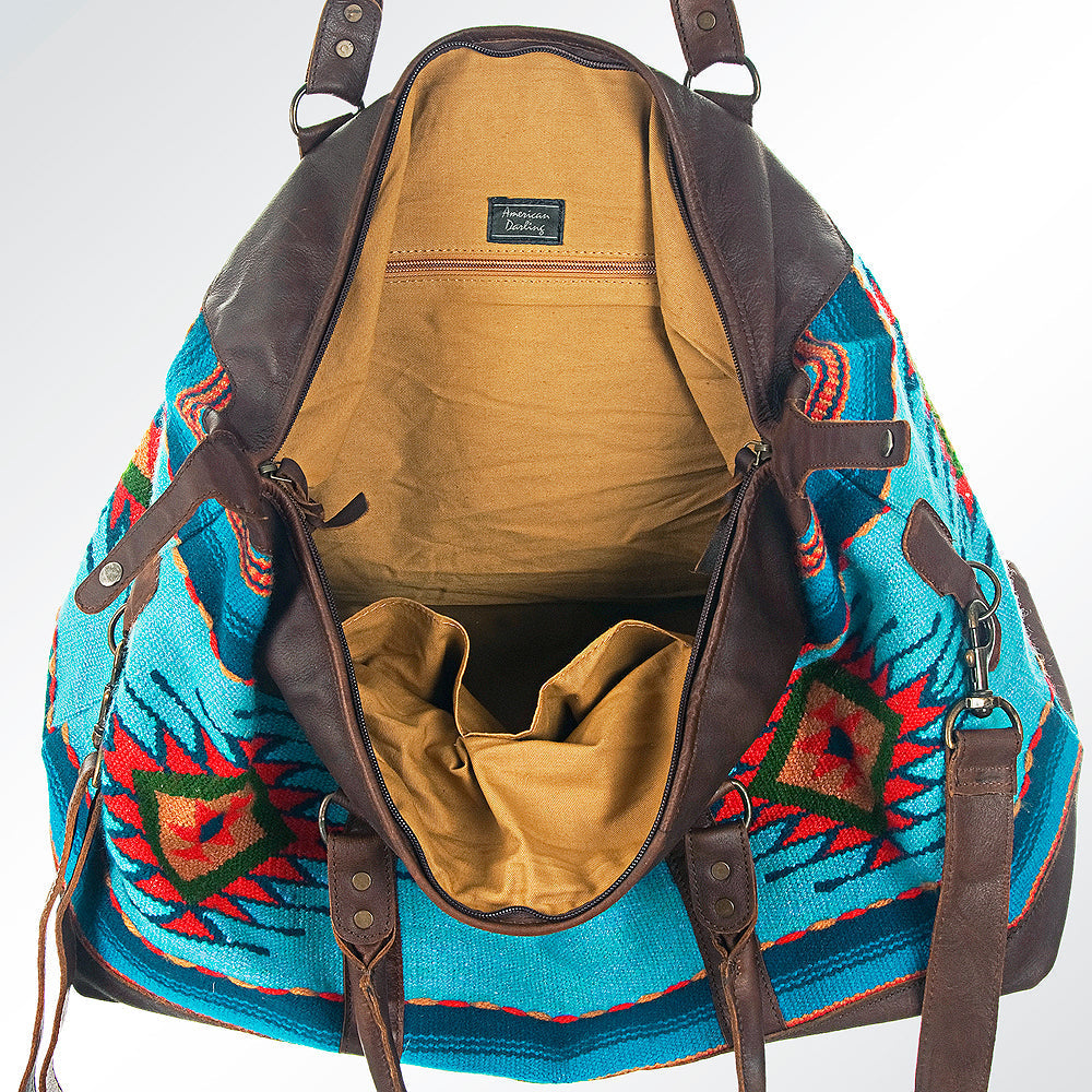 American Darling Duffel Saddle Blanket Genuine Leather