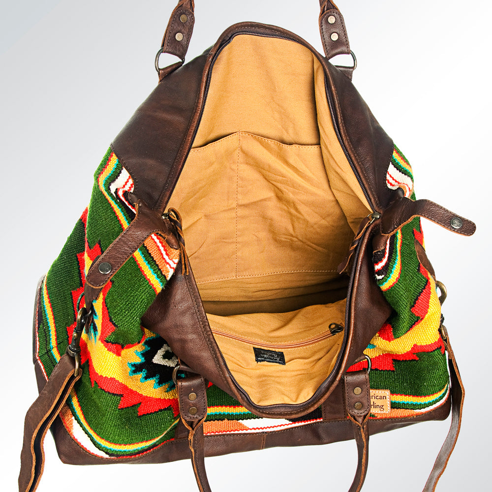 American Darling Duffel Saddle Blanket Genuine Leather
