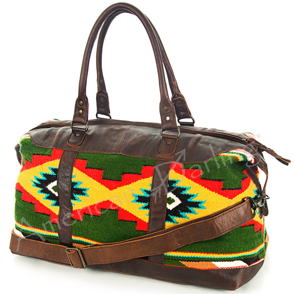 American Darling Duffel Saddle Blanket Genuine Leather